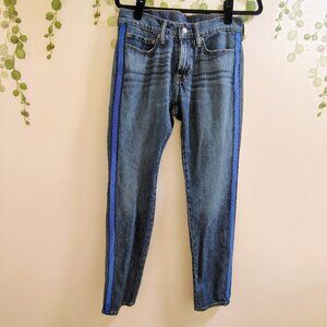 Abercrombie & Fitch Felix Super Skinny Jeans NWT 28x30 Blue Side Stripe